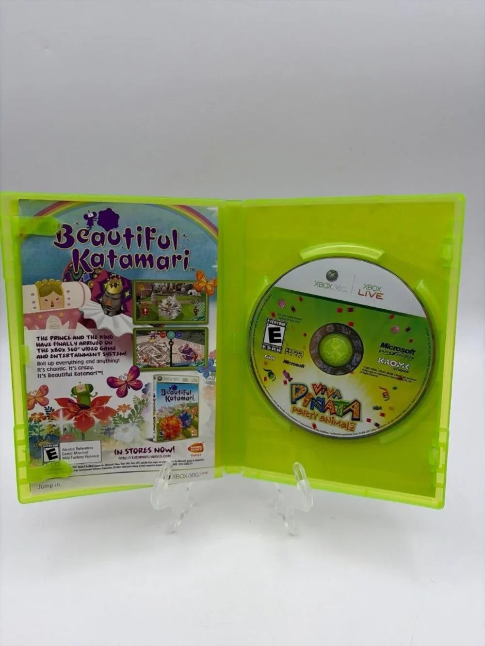Viva Pinata: Party Animals (Microsoft Xbox 360, 2007) No Manual- Tested